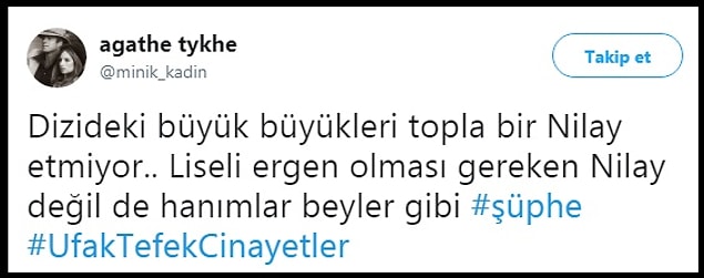 8. Ana baba dost düşman dinlemeden haksızlığın ve ikiyüzlülüğün karşısında bir yetişkinden daha mertçe durduğunu da söylemeden geçmeyelim.