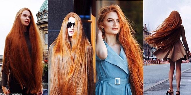 Saçkıran Hastalığını Yenip Pantene'in Yeni Modeli Olmayı Başaran Rus Rapunzel: Anastasia Sidorov!