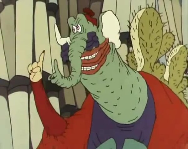 Вы чудовище Ээх из "Ух ты, говорящая рыба!"