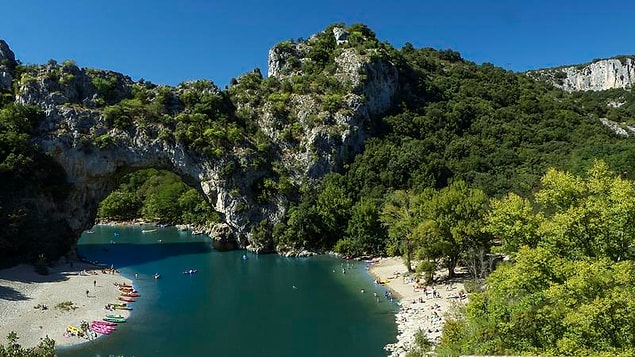 7. Gorges de l’Ardèche, Fransa