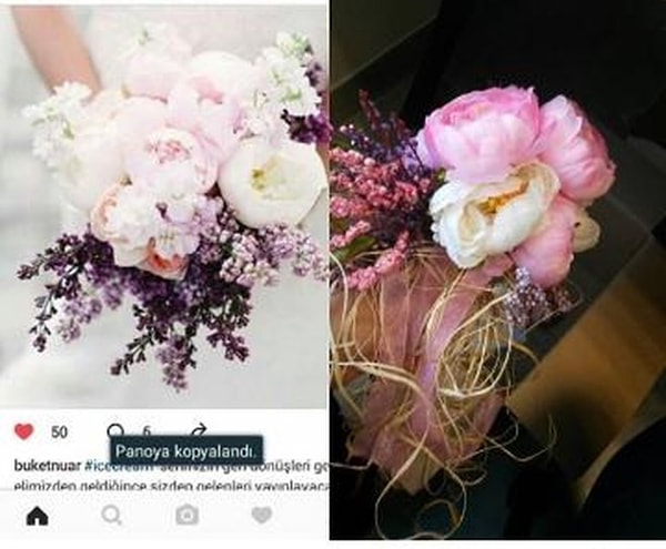 2. Свадебный букет 💐