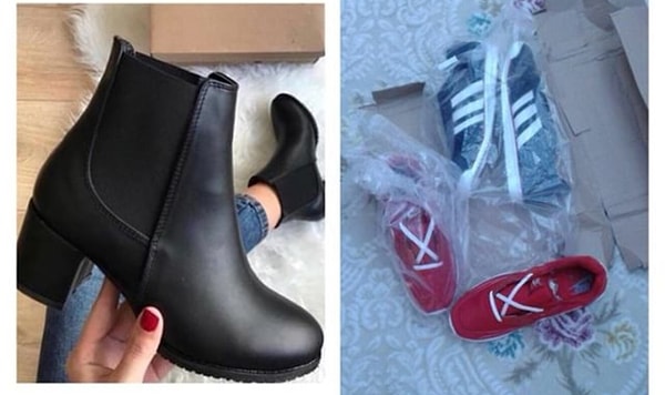 12. Совсем не та обувь, которую вы заказывали. Упс!