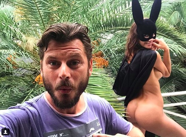 7. İkili sadece günlük hayattan fotoğraflarını değil fantazilerini de postlarda konuşturuyor.