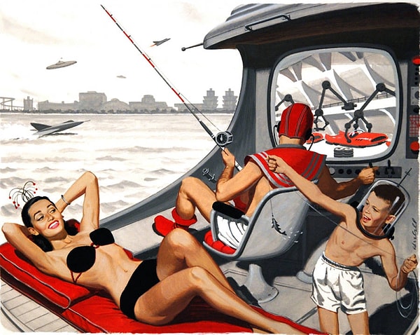 1. Так представляли будущее в 1950 году