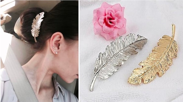 15. Такие заколки сделают из повседневной причёски красивую вечернюю