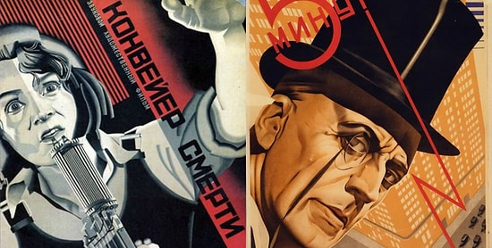 9 советских авангардных киноафиш, глядя на которые, Голливуд позеленеет от зависти