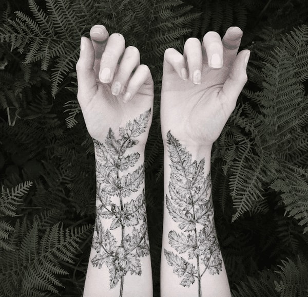 4. Тату в стиле винтаж: