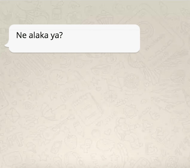 Konuş bakalım...