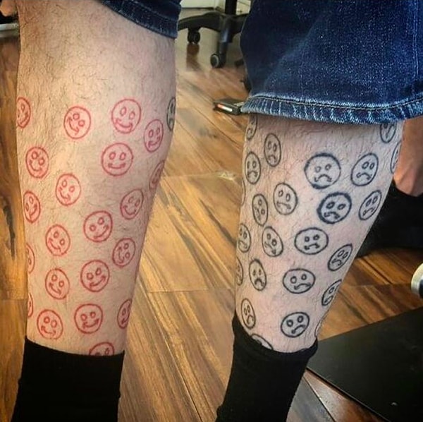 18. Когда очень любишь смайлики!