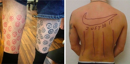 19 отвратительных татуировок, при виде которых вам навсегда перехочется бить тату