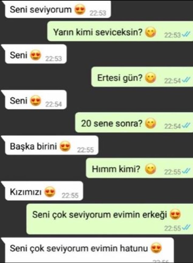 7. Vıcık vıcık. :)