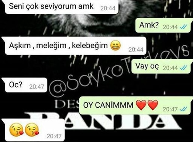 13. İlişkimiz bitmeden birbirimize nasıl küfür edebiliriz.