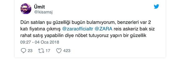 15. Zara'da Beğendiği Montu Bulamayan Genç, Yanlışlıkla Şarkıcı Zara'ya Tweet Atarak Ortalığı Karıştırdı!