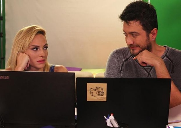 8. Kiralık Aşk'ın ezeli düşmanları Koray ve Yasemin... Koray günde 10 kez Yasemin'e şunu der: