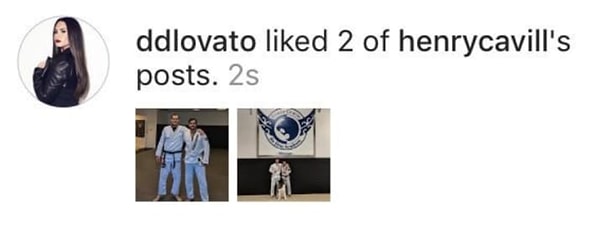 6. А затем с разницей в пару секунд лайкнула несколько фотографий актера...