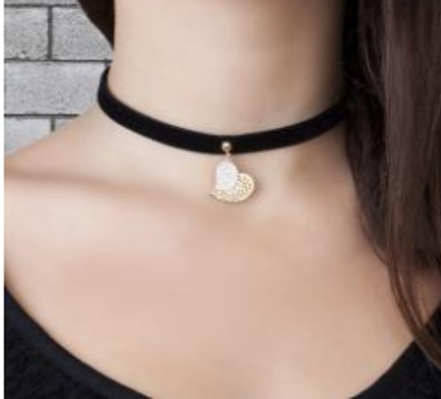 Altın choker kolye