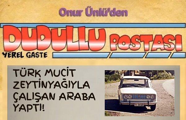Türk Mucit Zeytinyağıyla Çalışan Araba Yaptı!