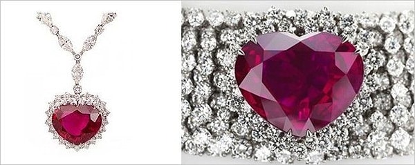 4. Ожерелье с рубином Heart of the Kingdom за $14 миллионов