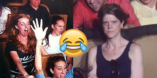 15 фото с американских горок, которые буквально заставят вас смеяться до потери пульса