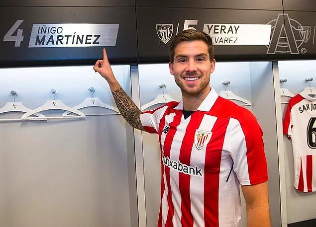 Inigo Martinez: 32 Milyon Euro (Real Sociedad ➡ A. Bilbao)