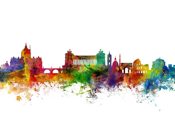 6. Великолепная архитектура этой европейской столицы просто захватывает дух. По силуэту сразу понятно, что перед нами...