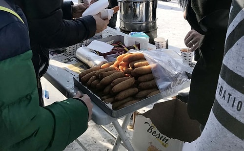 Kebabın ardından kadayıf dolması 😋