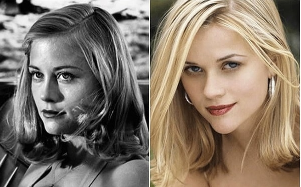 3. Сибилл Шеперд и Риз Уизерспун