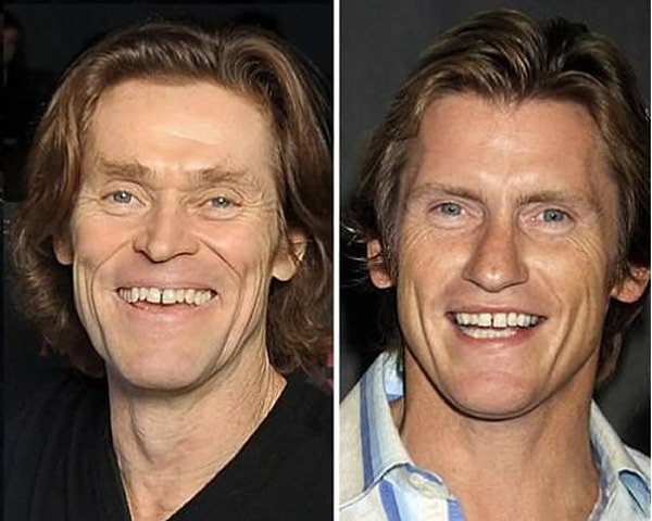 6. Уиллем Дефо и Денис Лири