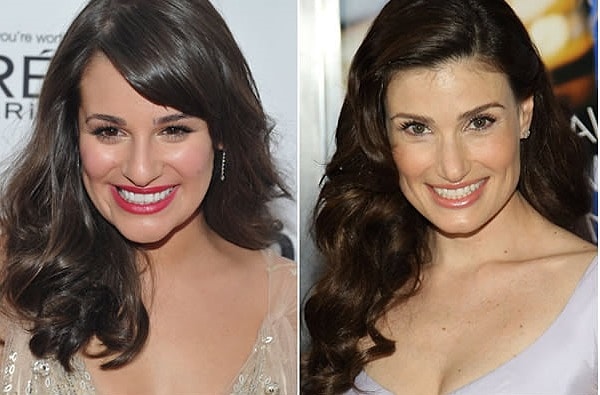 7. Лиа Мишель и Идина Мензел