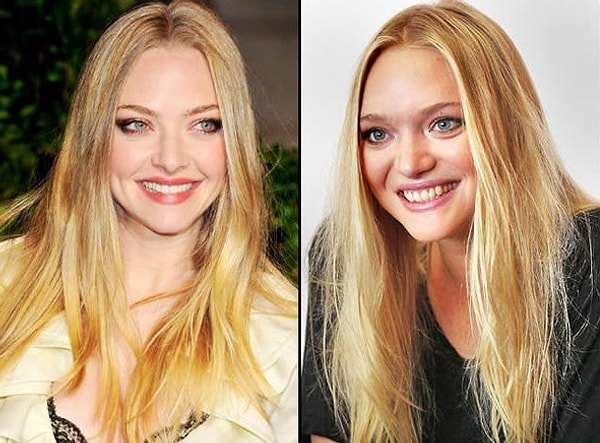 19. Аманда Сейфрид и Джемма Уорд