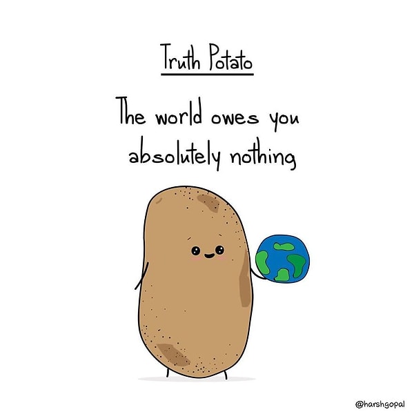 13. Откровенная картошка: «Мир ничего тебе не должен» 🗺