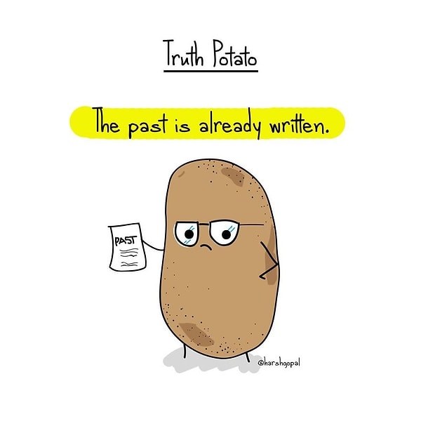 37. Откровенная картошка: «Прошлое уже написано, его не исправишь» ✍️