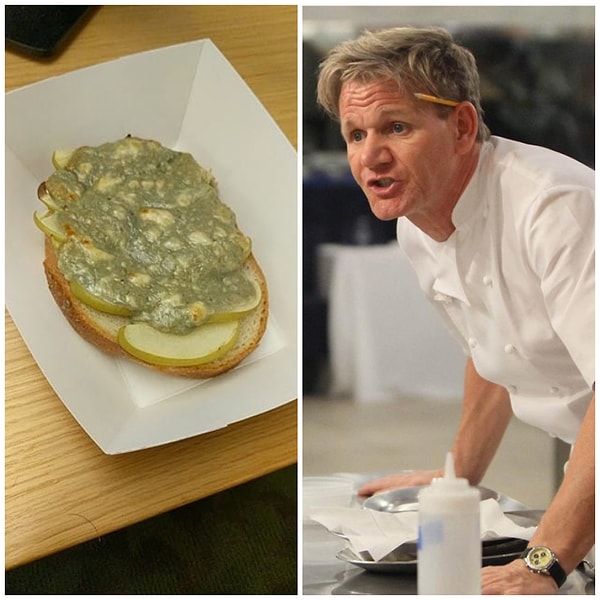 4. Хотели бы вы попробовать брускетту с яблочными ломтиками и расплавленным сыром? 😨