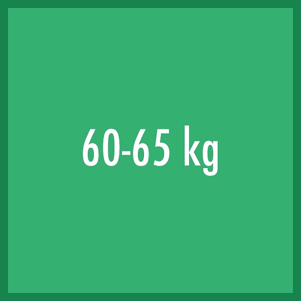 Мы думаем, что ваш вес составляет 60-65 кг!