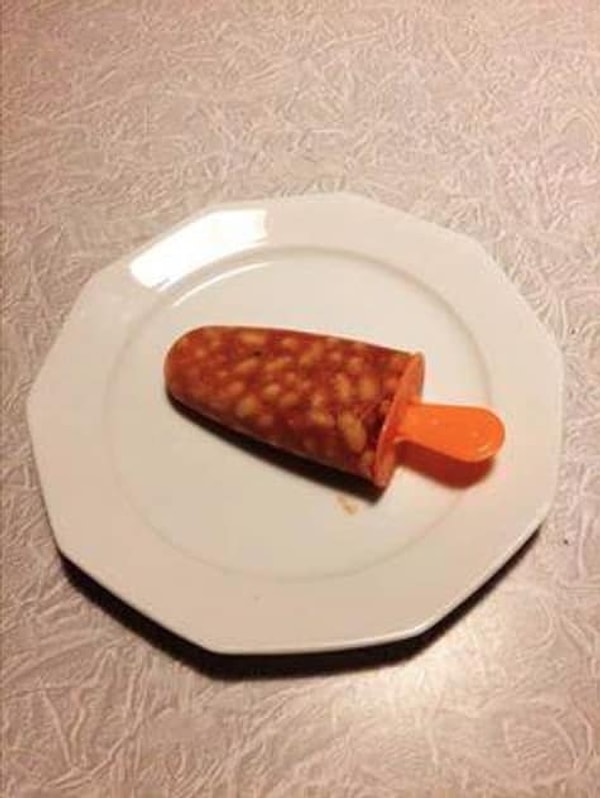 13. Мороженка из тушеной фасоли? 👇😦