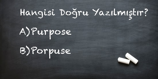 Bu İngilizce İmla Testinden Sadece İngilizce Öğretmenleri Geçebiliyor!