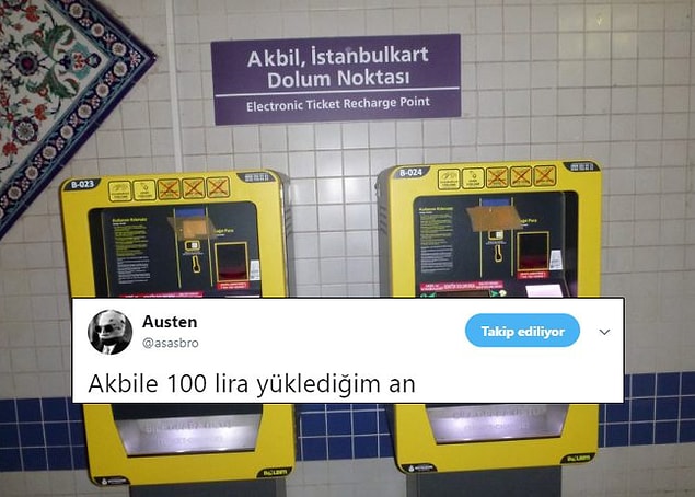 Yükle 100 lirayı bir daha uğraşmayalım bununla...