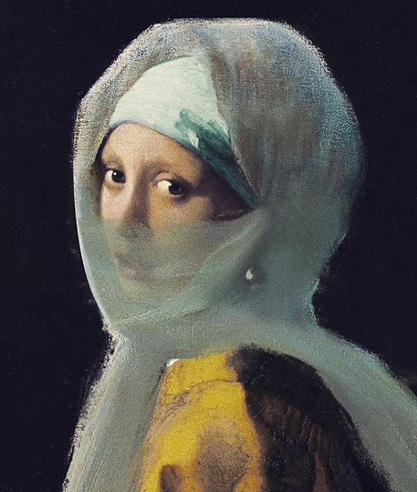 3. "Girl with a Pearl Earring" by Johannes Vermeer