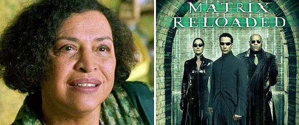 9. Gloria Foster - Matrix Reloaded 2003