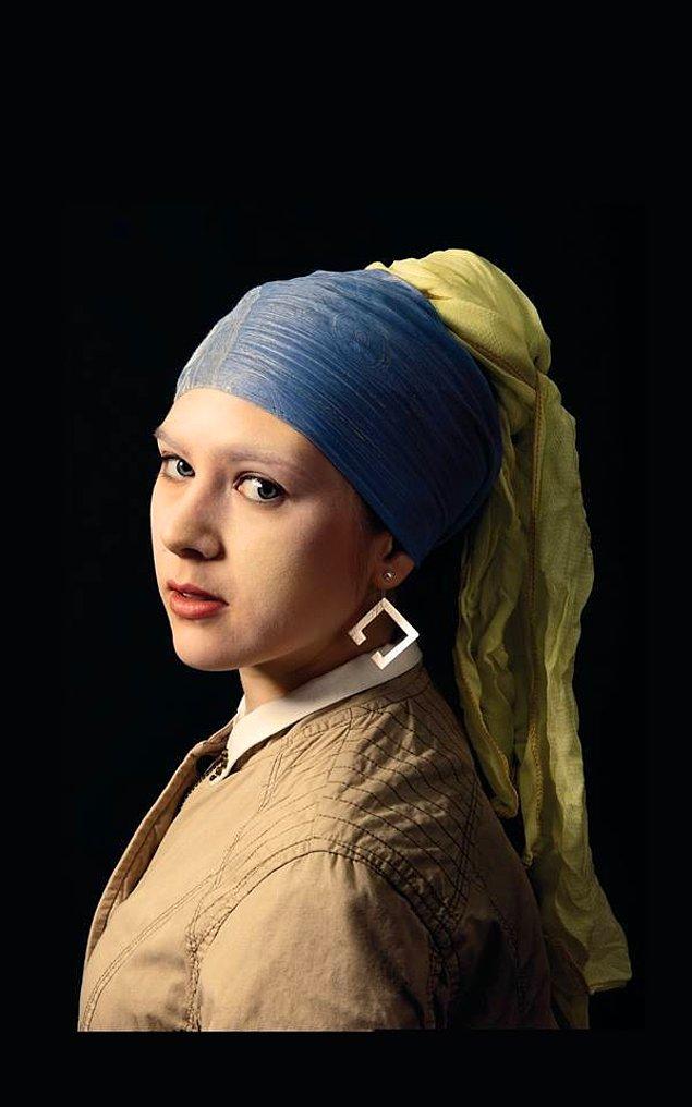 2. İnci Küpeli Kız / Johannes Vermeer