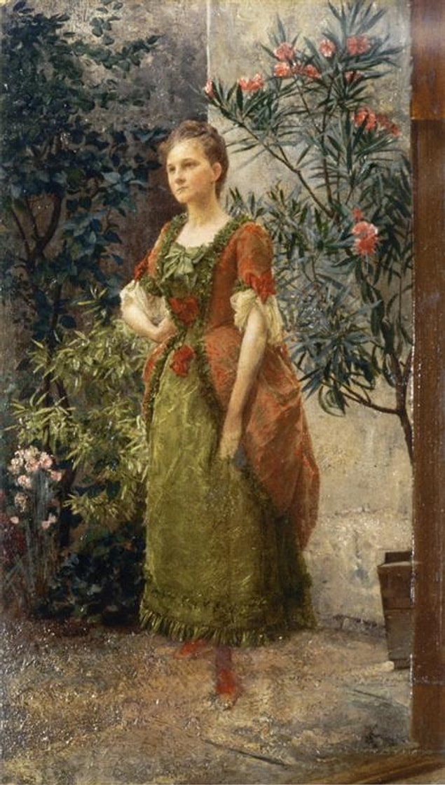 Portrait of Emilie Flöge / 1893 (Emilie Flöge'ün Portresi)