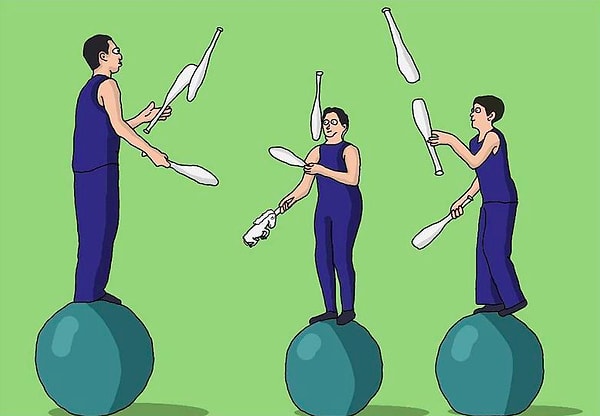 20. "Нарисуй представление в цирке с единорогом"