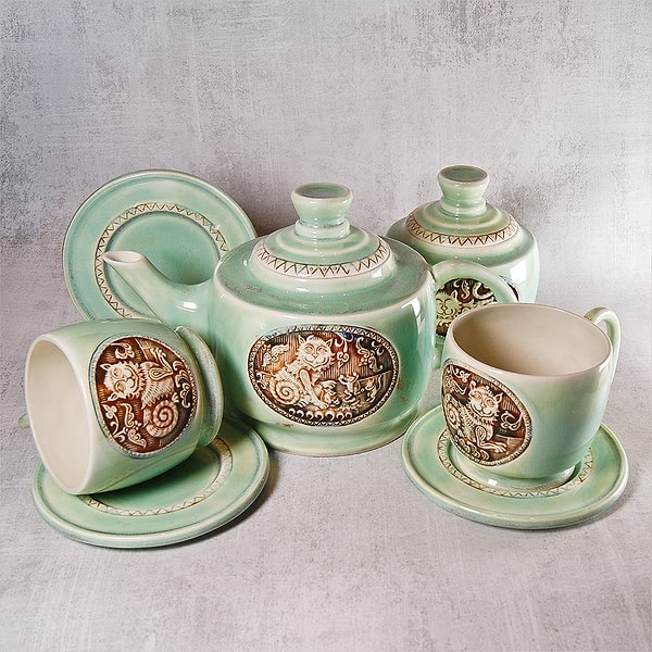 1. Посуда ручной работы