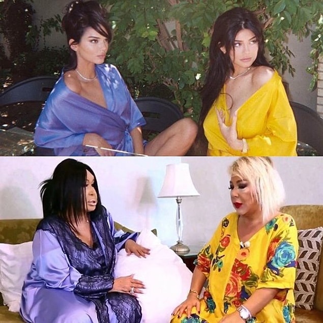 6. Kylie ve Kendall Jenner - Bülent Ersoy ve Safiye Soyman