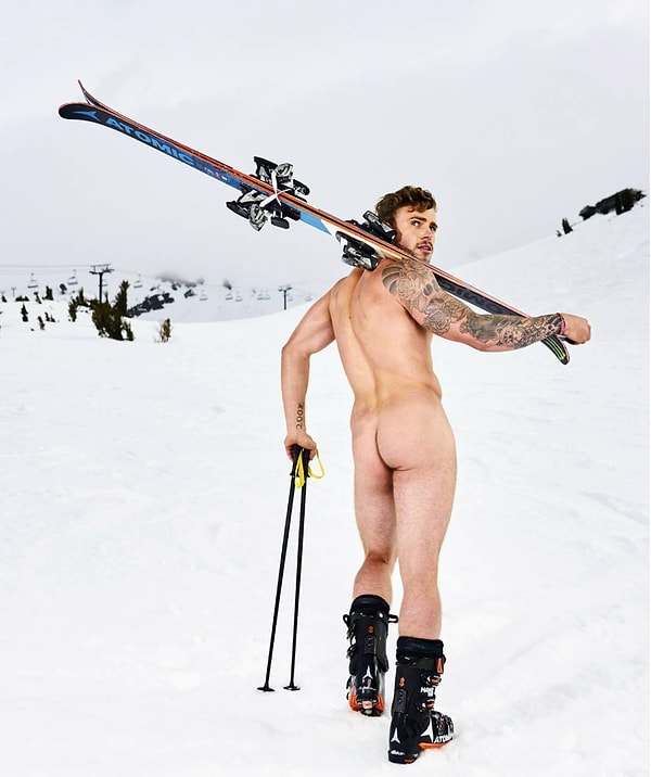 13. ОСТОРОЖНО! Слишком горячее фото 😆 Гас Кенуорти (Gus Kenworthy), фристайлист из США 🇺🇸