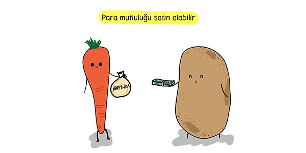 Hayatın Gerçeklerini Yüzümüze Vura Vura Anlatırken Bizi Patatese Çevirecek 20 İllüstrasyon