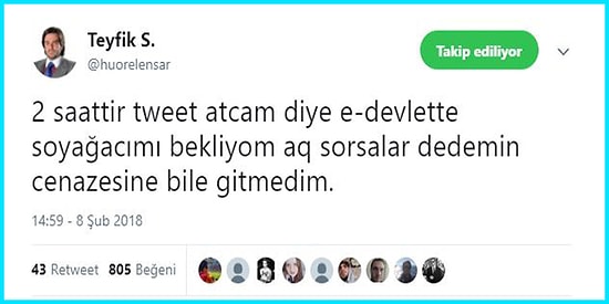 E-Devlet'in Soy Ağacı Özelliği ile Heyecanlanıp Soyunu Öğrenmeden Goygoyunu Yapmış Mizahşörler