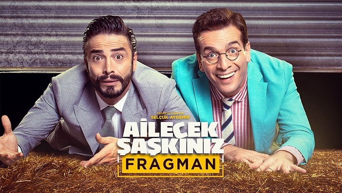 Ahmet Kural ve Murat Cemcir'in Yeni Filmi 'Ailecek Şaşkınız'dan Fragman Geldi