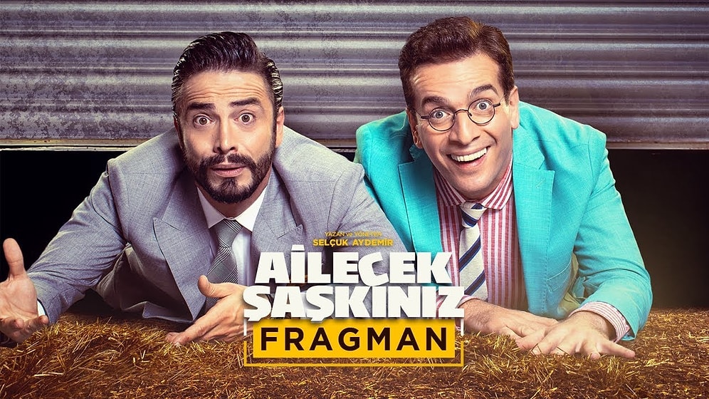 Ahmet Kural ve Murat Cemcir'in Yeni Filmi 'Ailecek Şaşkınız'dan Fragman Geldi