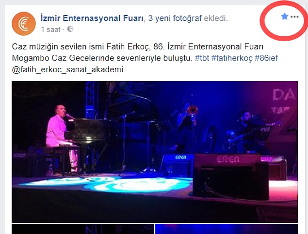 10. Facebook'ta beğendiğimiz bir sayfanın her gönderisinin zaman tünelimize düşmemesine son verilmesi.